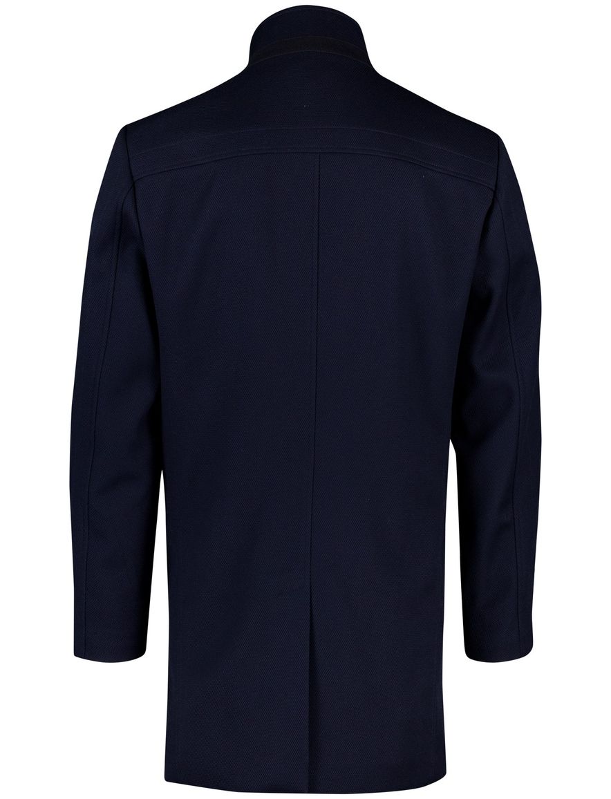 Scotland Blue winterjas mantel donkerblauw