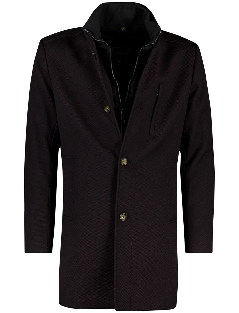 Scotland Blue winterjas mantel zwart