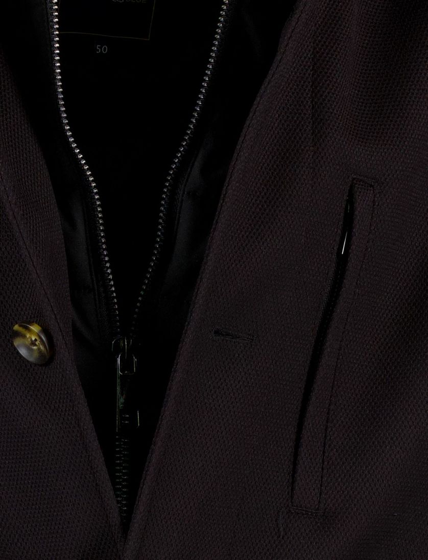 Scotland Blue winterjas mantel zwart