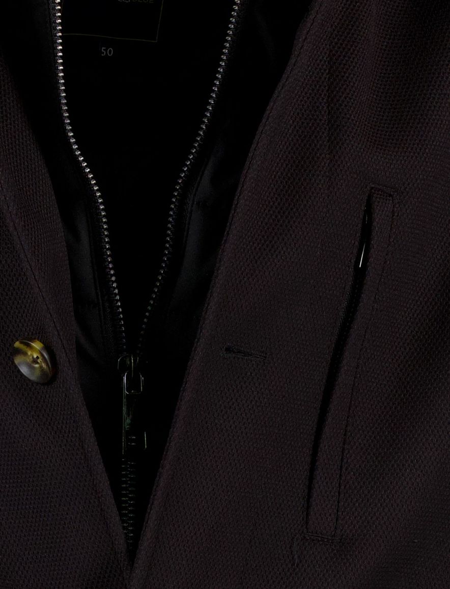 Scotland Blue winterjas mantel zwart