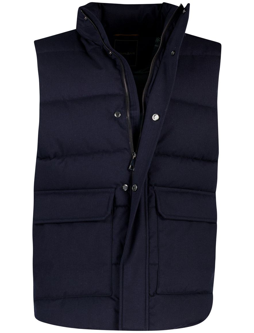 Scotland Blue bodywarmer donkerblauw