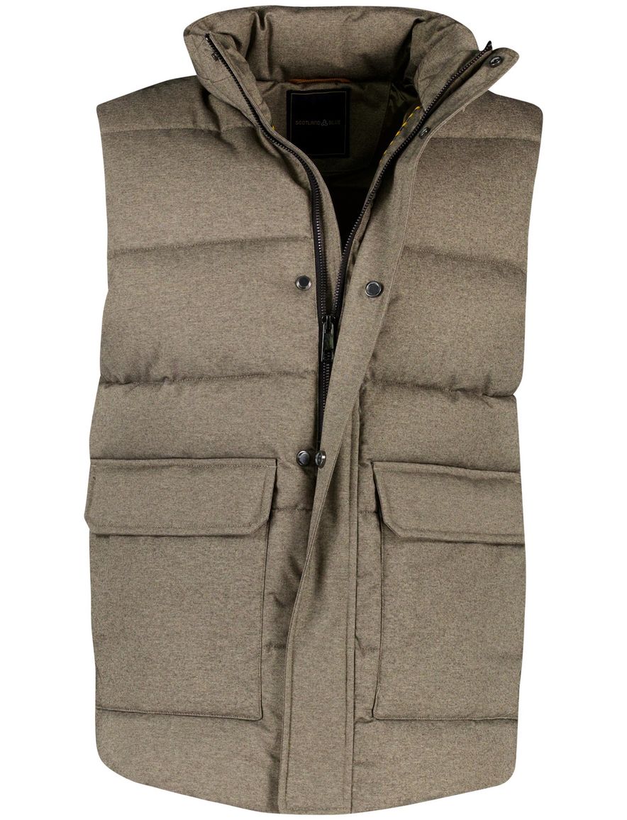 Scotland Blue bodywarmer bruin