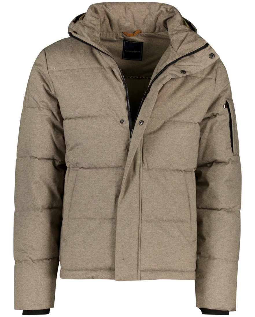 Scotland Blue Jurd winterjas camel