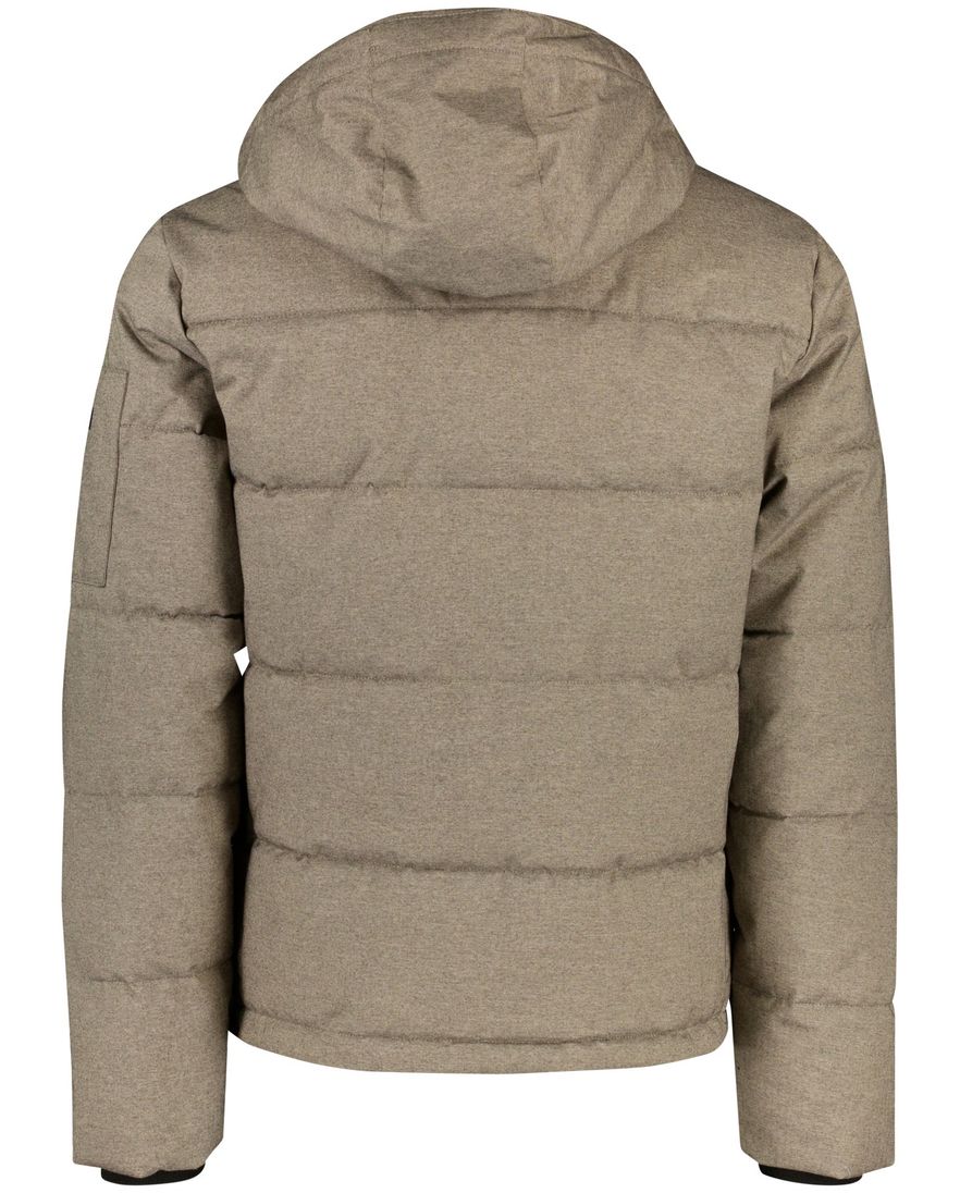 Scotland Blue Jurd winterjas camel