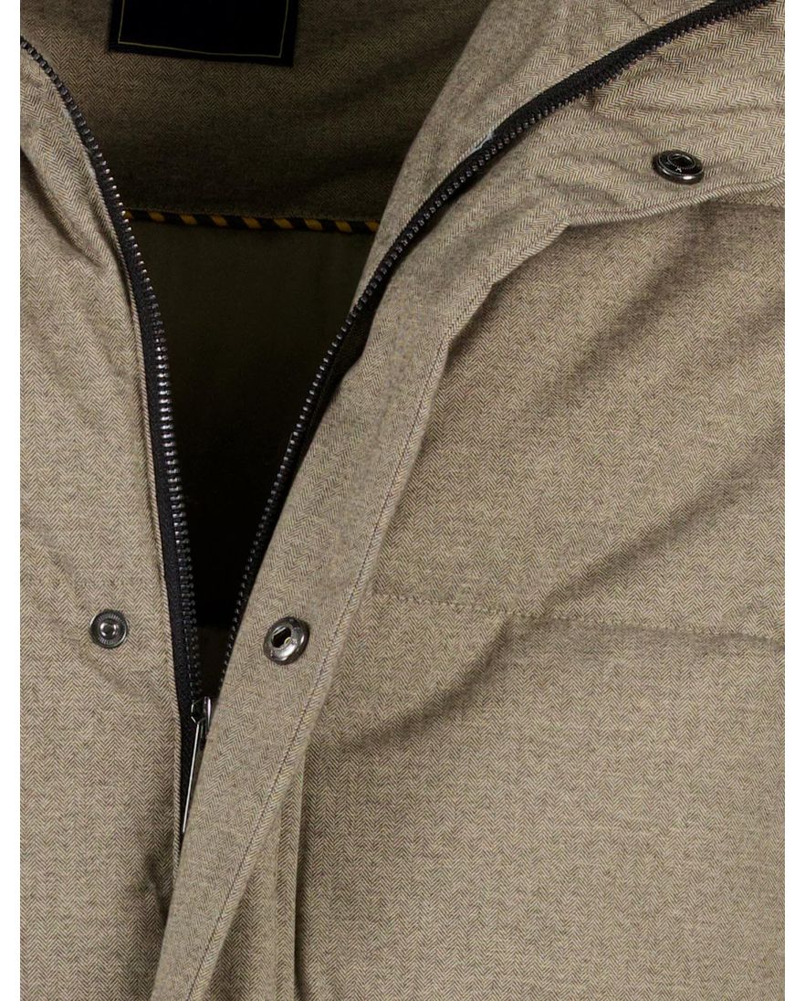 Scotland Blue Jurd winterjas camel