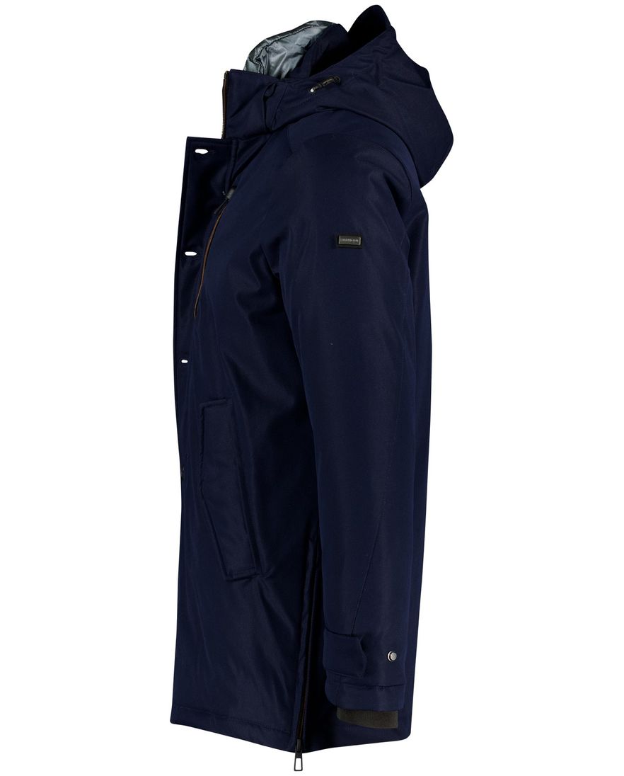 Scotland Blue winterjas donkerblauw