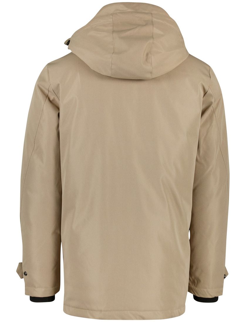 Scotland Blue winterjas parka bruin