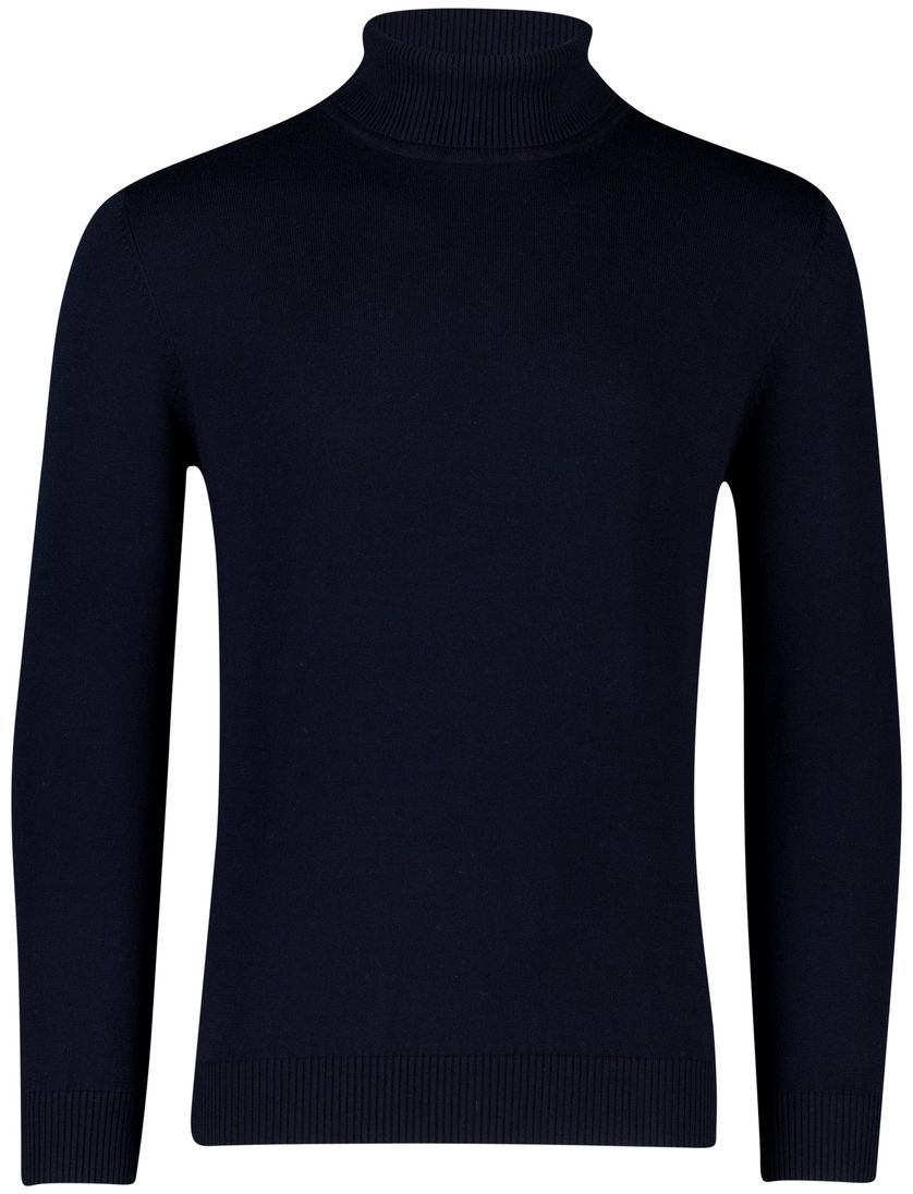 Scotland Blue coltrui donkerblauw katoen