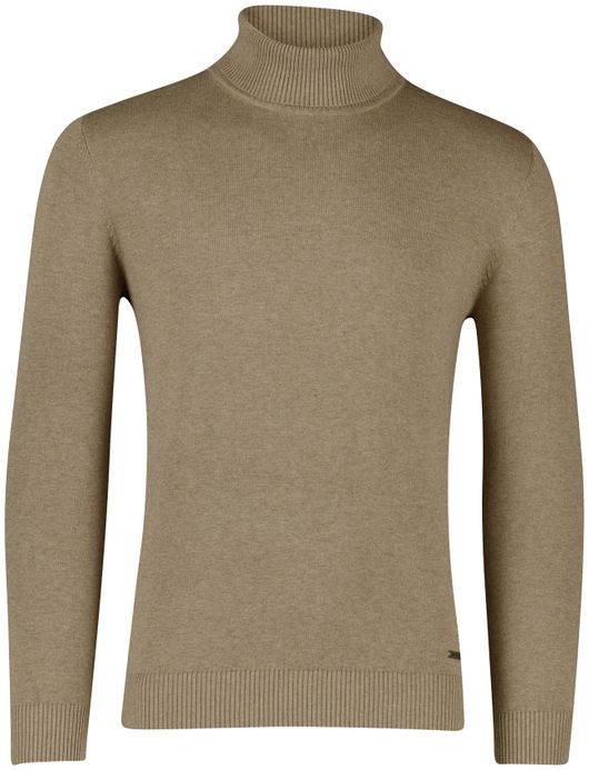 Scotland Blue coltrui beige effen