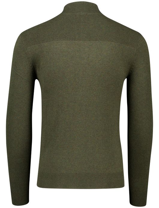 Scotland Blue harvey half zip trui