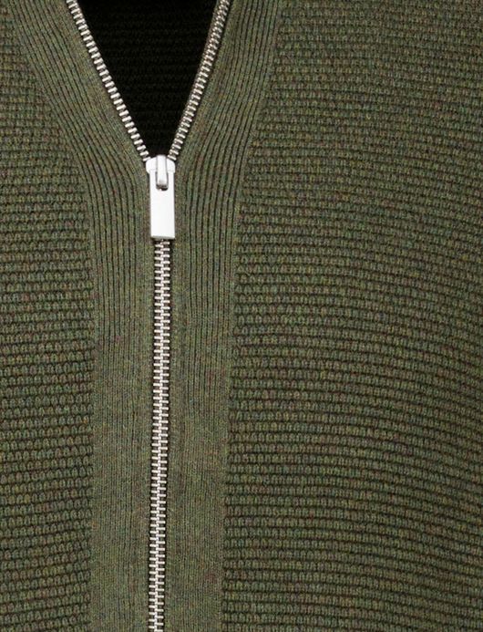 Scotland Blue harvey half zip trui