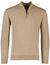 Scotland Blue hince half zip trui camel