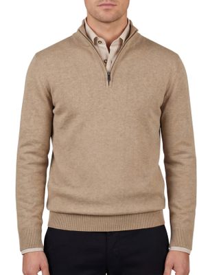 Scotland Blue Scotland Blue effen bruin katoen normale fit