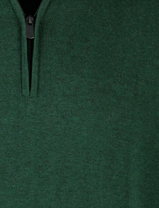Scotland Blue hince half zip groen