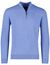 Scotland Blue hince half zip trui blauw
