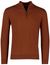 Scotland Blue hince half zip trui bruin