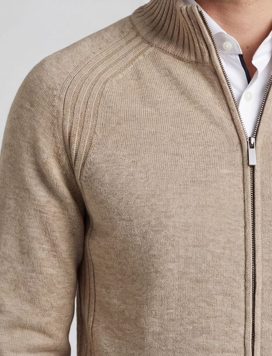 Scotland Blue vest beige gemeleerd