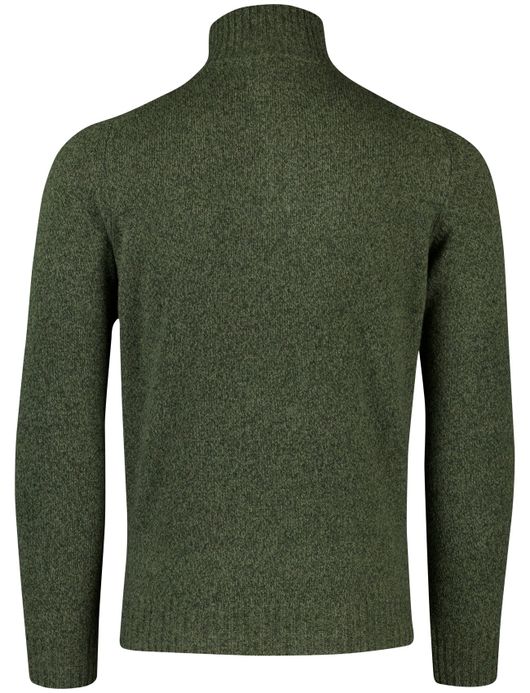 Scotland Blue Nels half zip trui groen