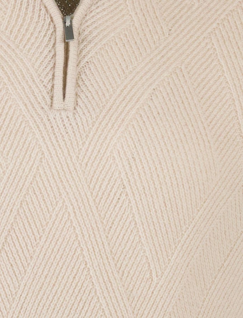 Scotland Blue beige pullover normale fit