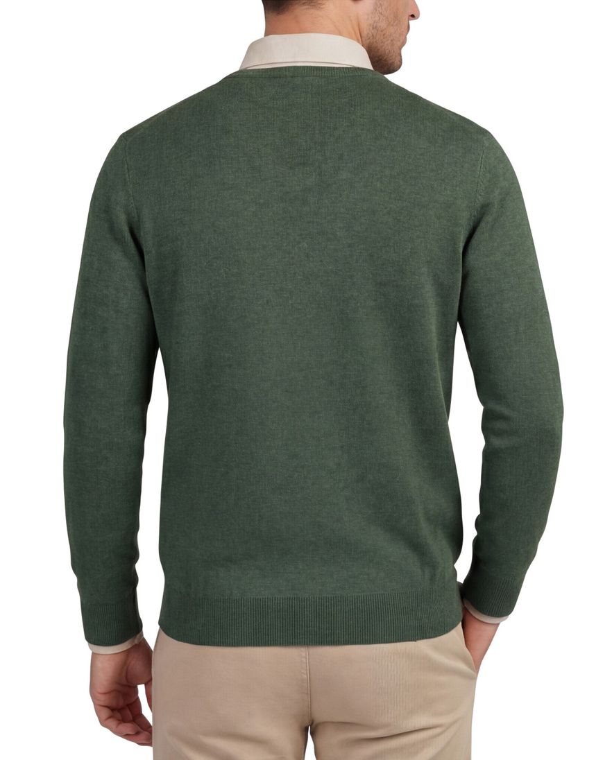 Scotland Blue trui groen katoen