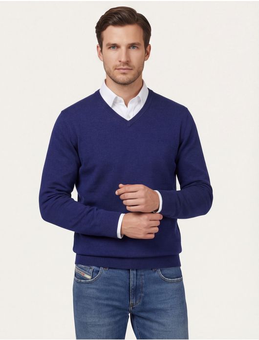 trui donkerblauw Scotland Blue