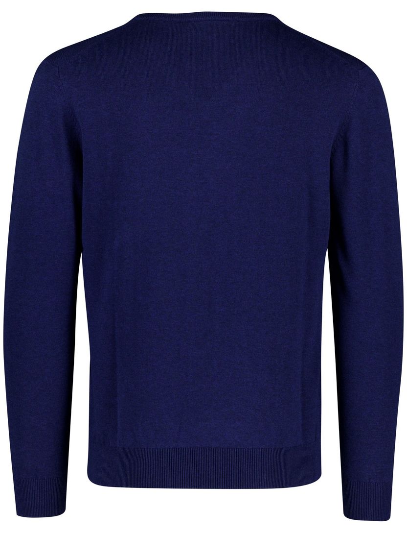 trui Scotland Blue donkerblauw katoen