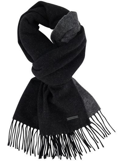 Pierre Cardin Pierre Cardin sjaal zwart wol