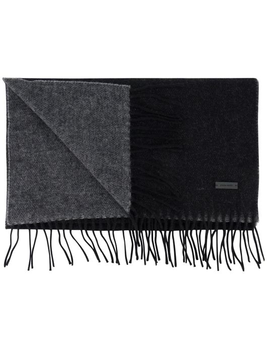 Pierre Cardin sjaal zwart wol