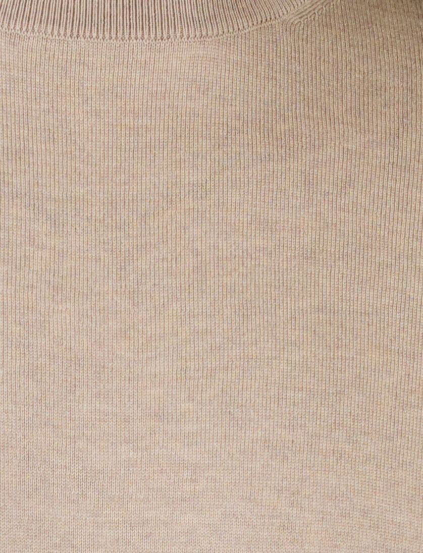 Born with appetite turtle neck trui bruin