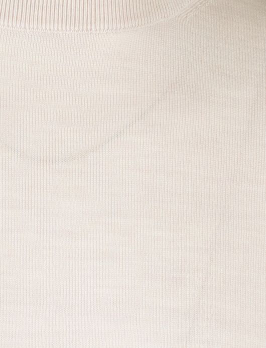 Born with appetite beige trui merinowol