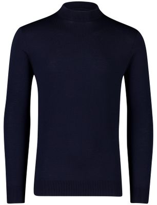 Born With Appetite Born with appetite trui navy effen merinowol