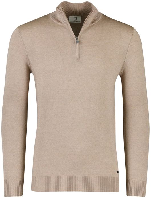 Born With Appetite half zip trui bruin