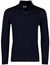 Born With Appetite half zip trui navy merinowol