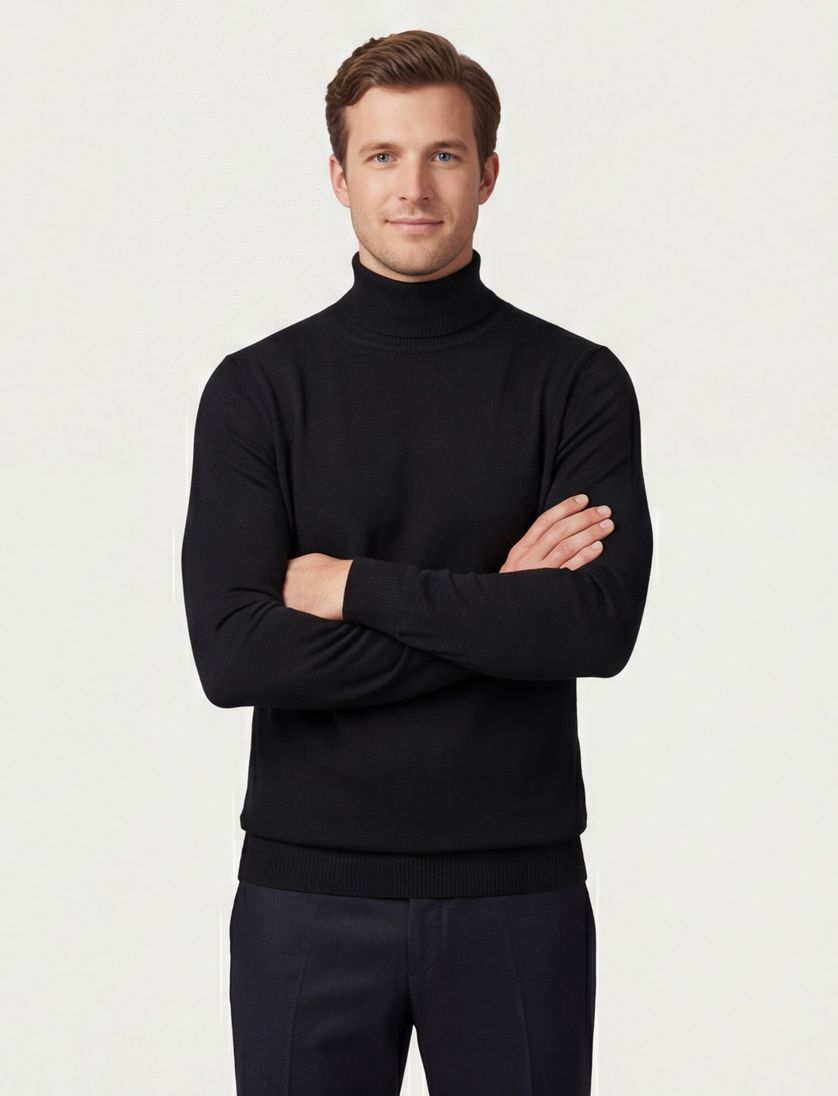 Born with appetite coltrui zwart merinowol