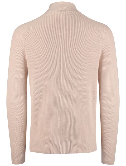 Born With Appetite half zip trui beige