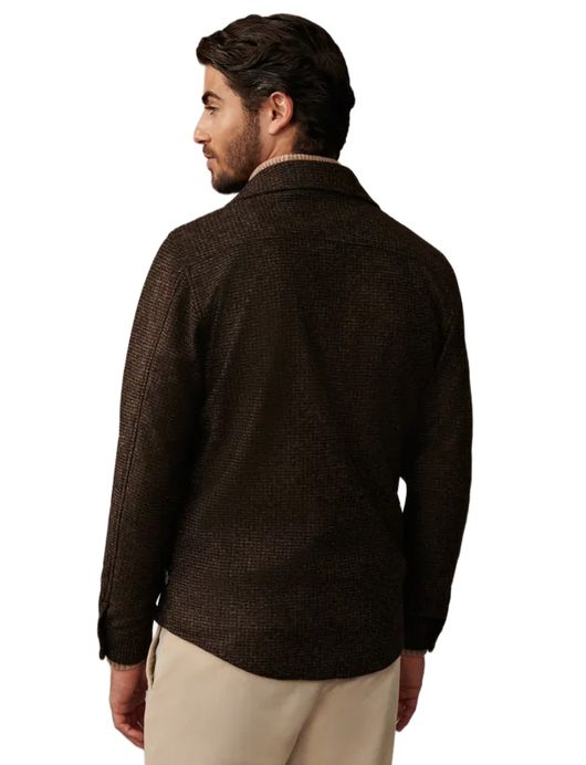 Cavallaro Elisio Overshirt Bruin print