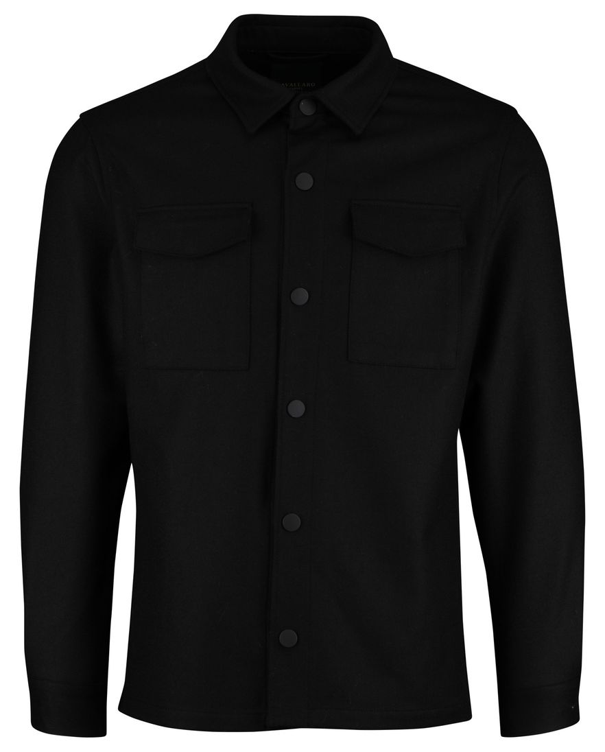 Cavallaro overshirt Giovi zwart