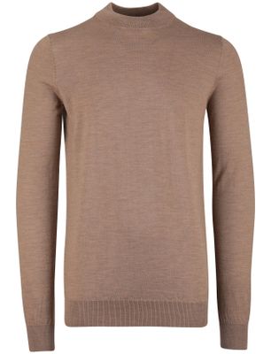 Portofino Portofino extra long fit trui bruin