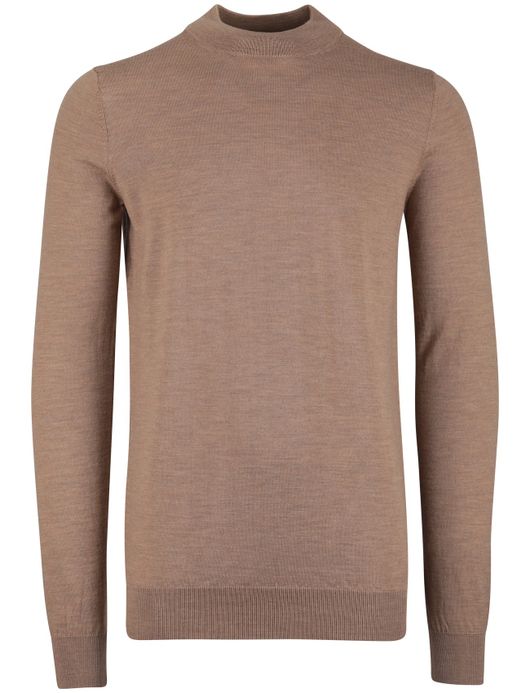 Portofino extra long fit trui bruin