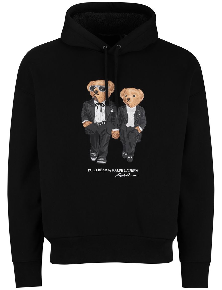 Polo ralph lauren hoodie Bear zwart