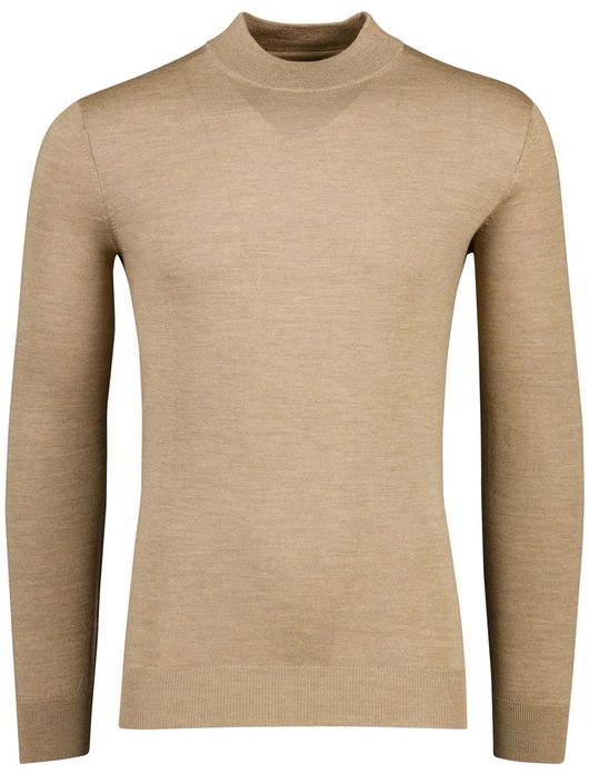 Portofino Turtleneck Beige merinowol