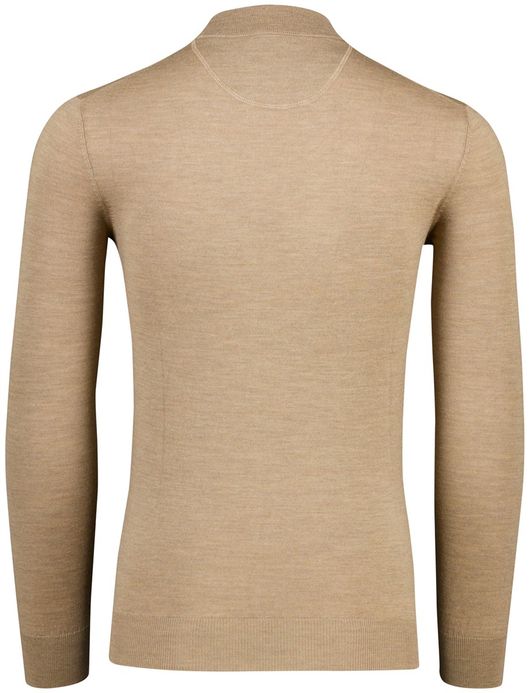 Portofino Turtleneck Beige 100% merinowol