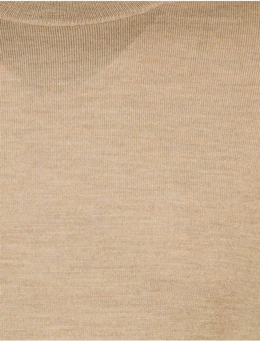 Portofino Turtleneck Beige merinowol