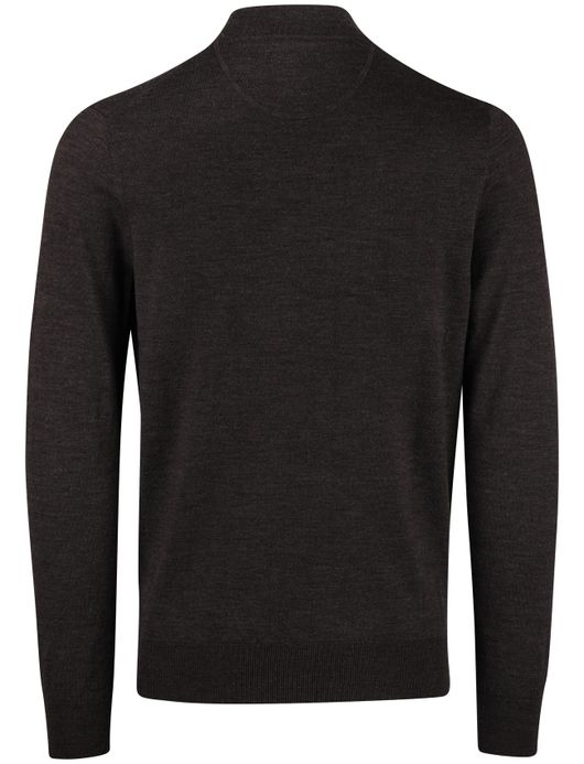 Portofino turtleneck bruin merinowol