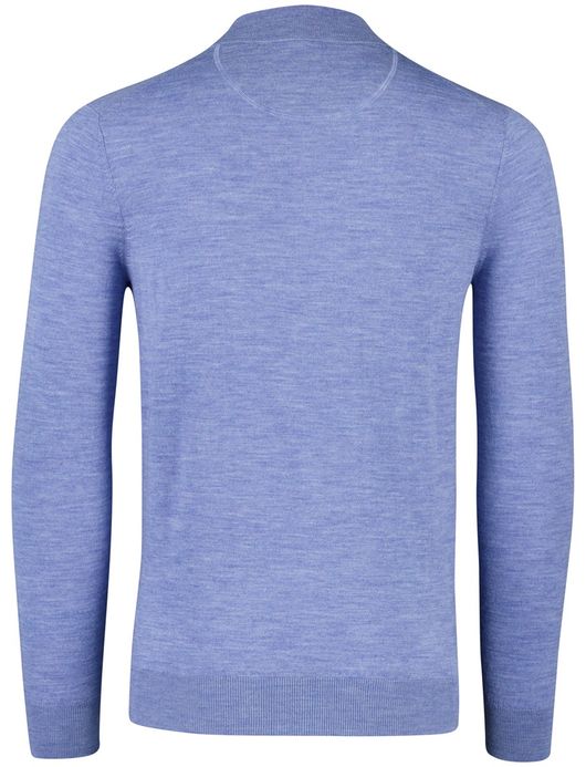 Portofino vest merinowol lichtblauw