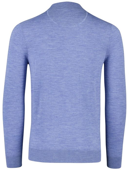 Portofino vest merinowol lichtblauw