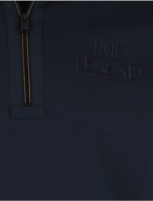 PME Legend trui half zip navy