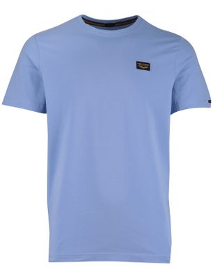 PME Legend PME Legend t-shirt blauw effen korte mouw