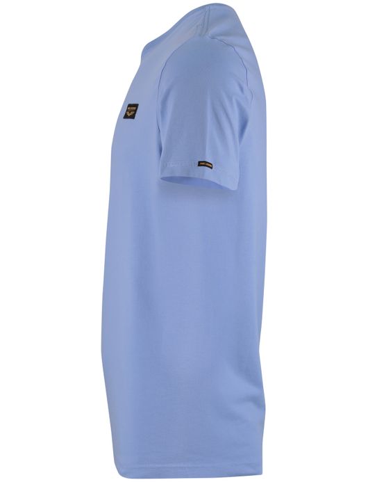 PME Legend t-shirt blauw effen korte mouw