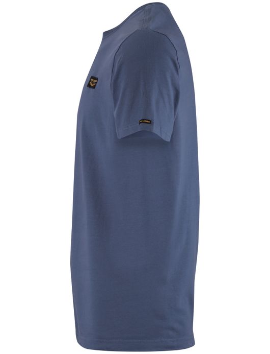 PME Legend donkerblauw t-shirt effen korte mouw